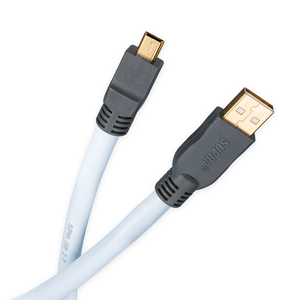 Supra Cables USB  2.0 A - Mini 1,0m