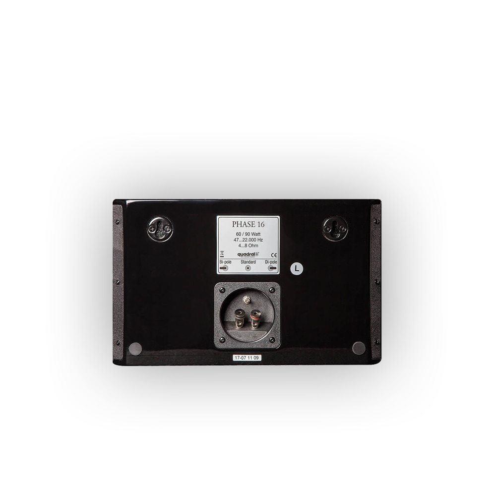 quadral PHASE 16 Dipol-Lautsprecher (Stückpreis) schwarz matt