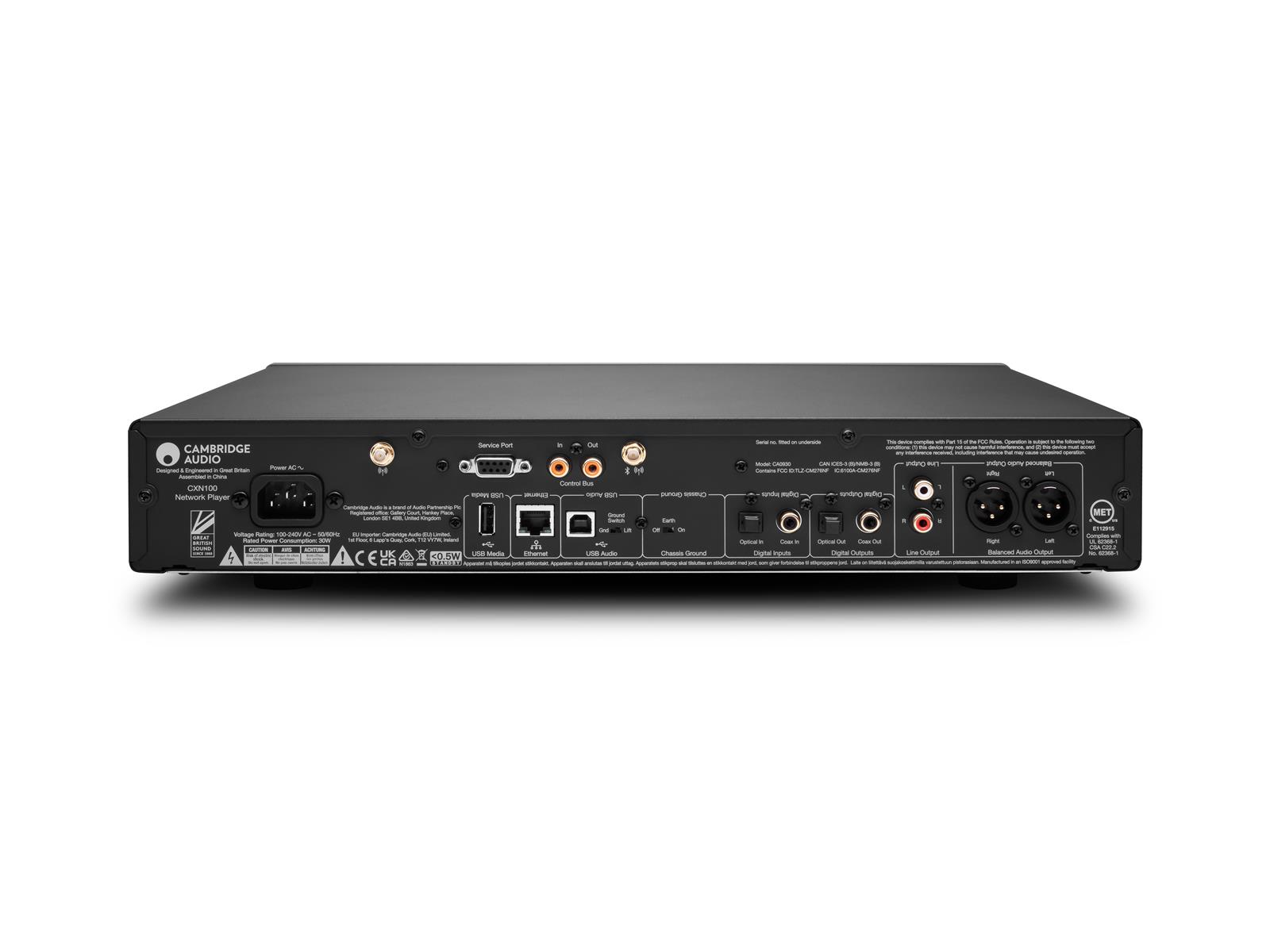 Cambridge Audio CXN 100 Netzwerkplayer + Audioquest NRG 1,8m