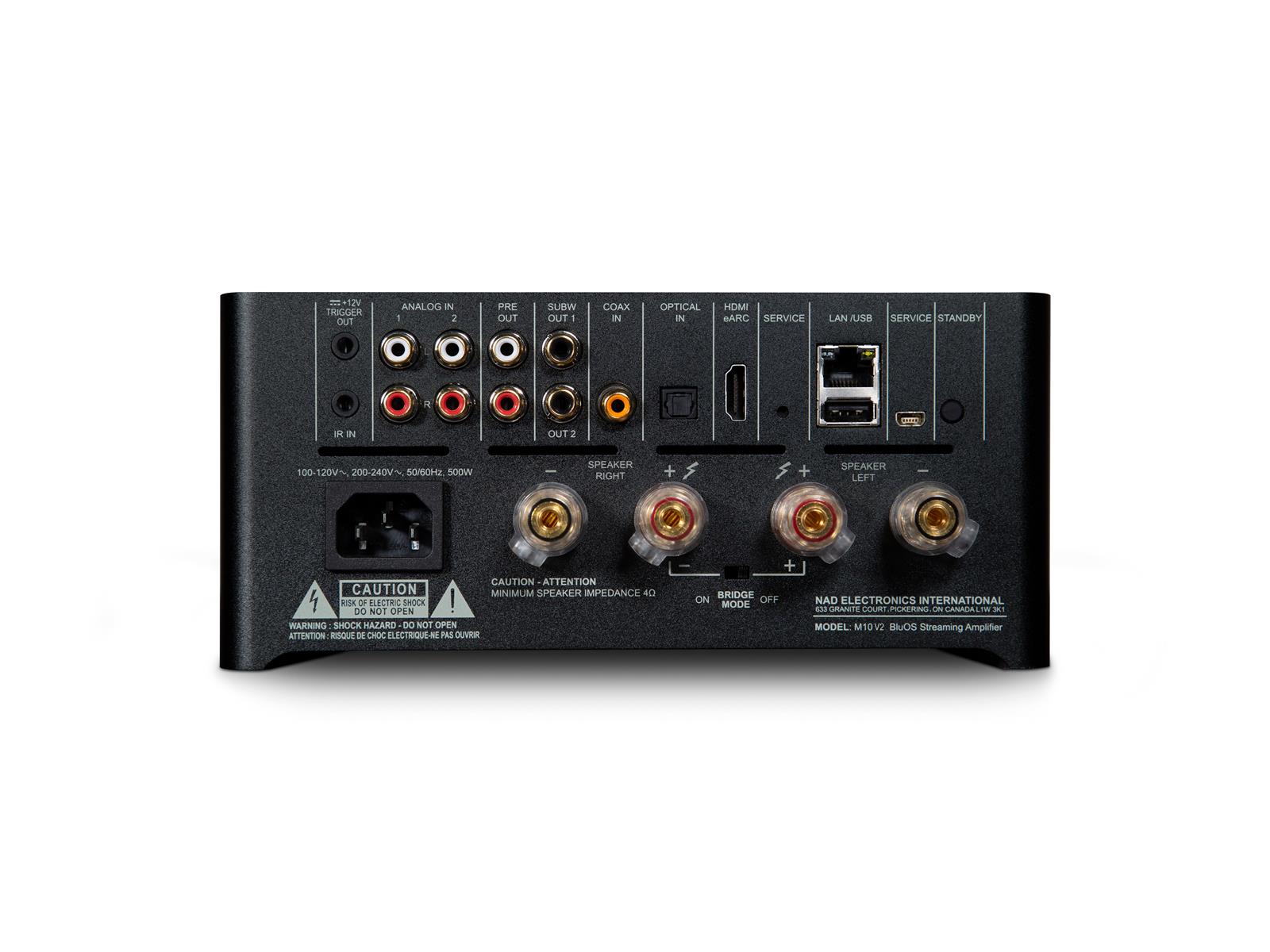 NAD Master M10 v2 BluOS™  + Audioquest Nrg X3 1 Meter