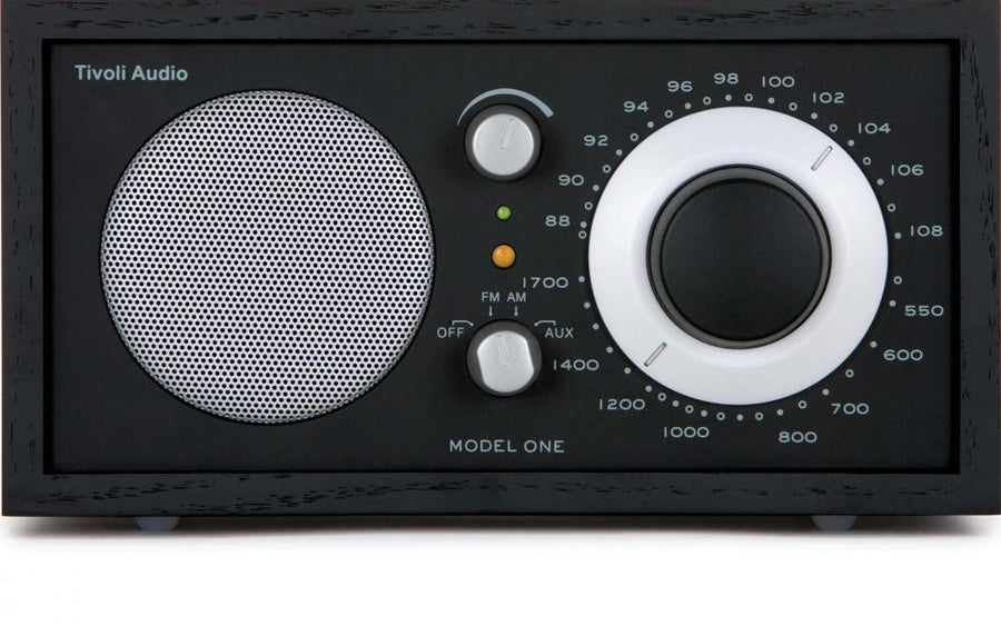 Tivoli Audio Model One Schwarz/Schwarz-Silber (M1 BBS)