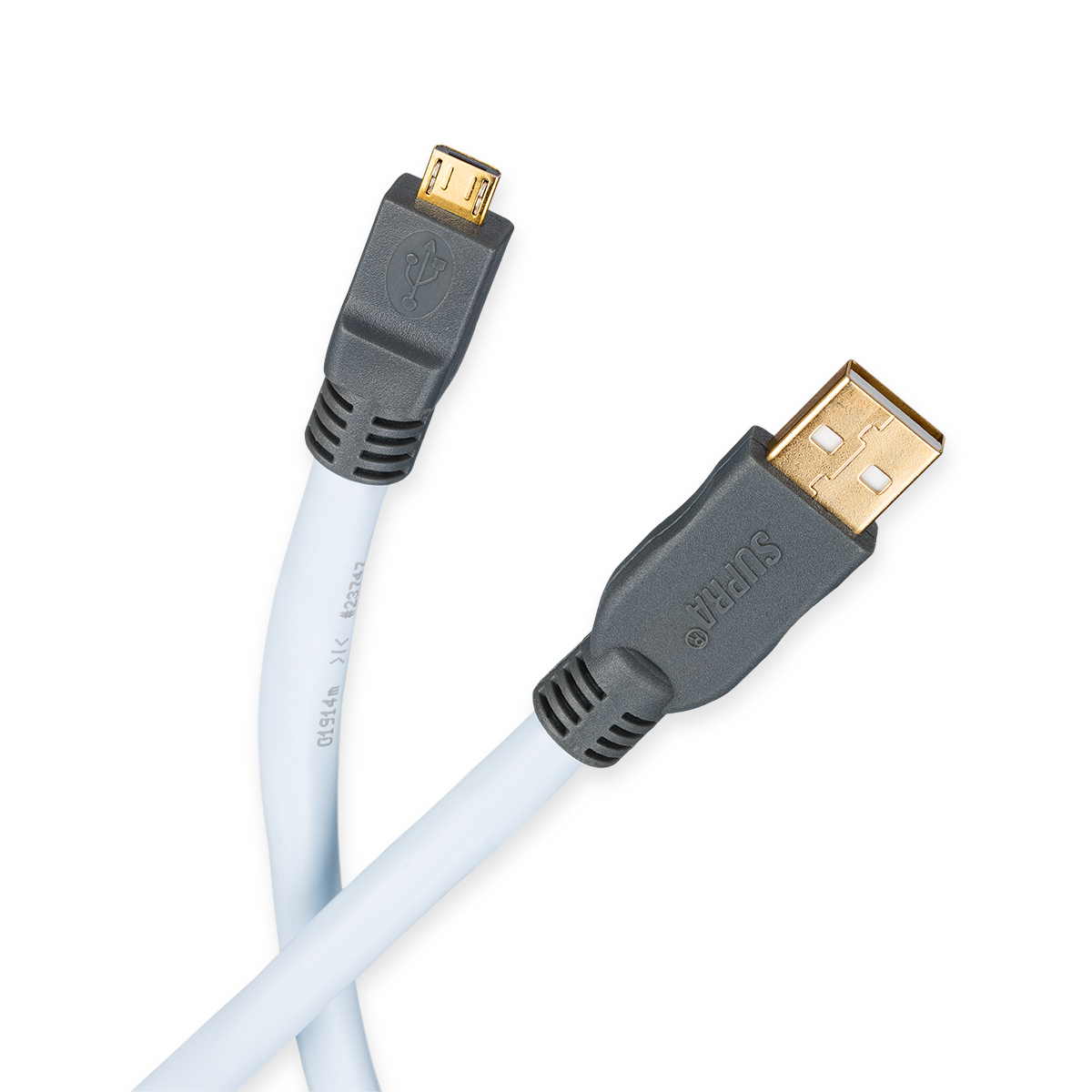 Supra Cables USB  2.0 A - Micro B 1,0m