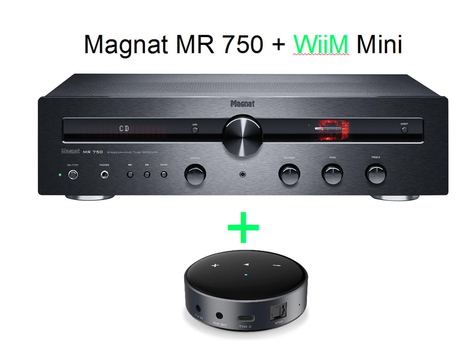 Magnat MR 750 Hybridreceiver +Wiim Mini