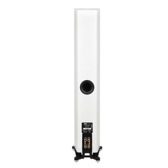 ELAC FS 247.4 Carina Standlautsprecher (Stück) weiß + 3Meter Elac Lautsprecherkabel