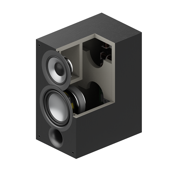 ELAC UB52 Uni-Fi 2.0 Regal-Lautsprecher schwarz ( Paar)