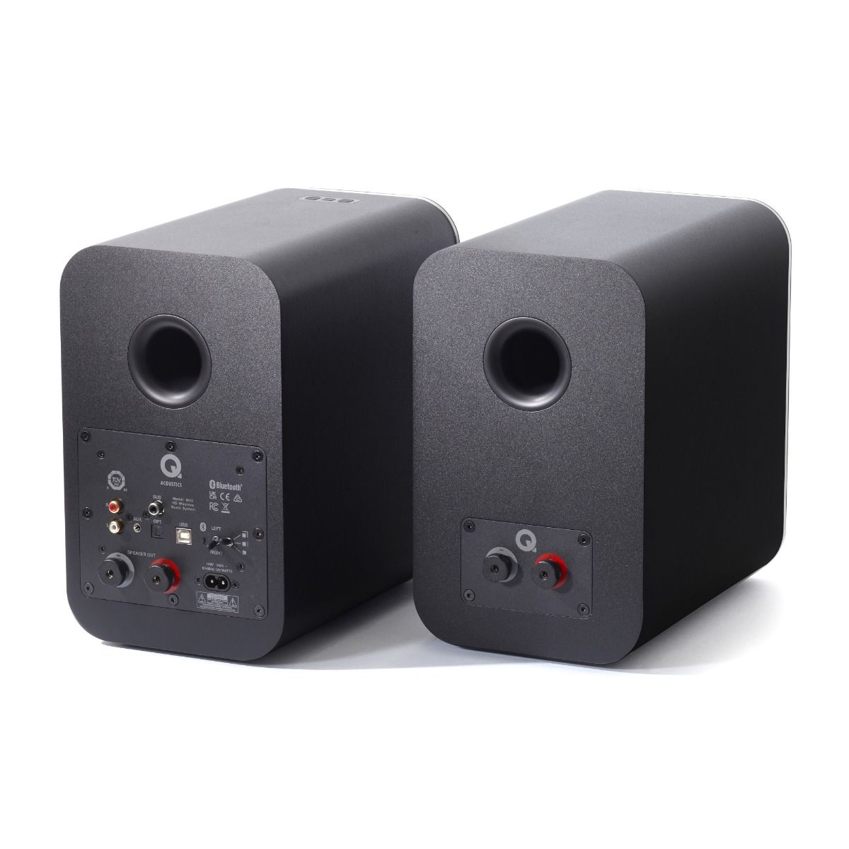 Q Acoustics Aktiv-Lautsprecher M20 HD schwarz (Set) B-Ware