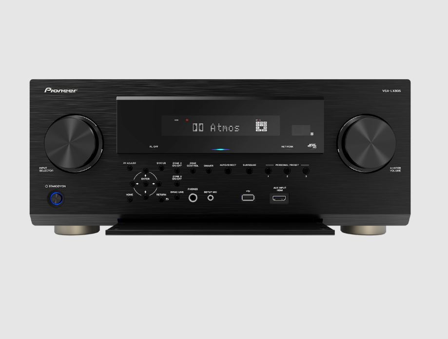Pioneer VSA-LX 805 11.4 Receiver schwarz + Audioquest NRG X 1,8m