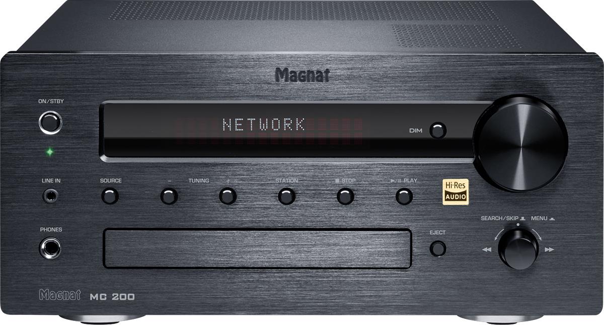 Magnat MC 200 Netzwerk-Receiver,Internetradio, DAB+, Bluetooth