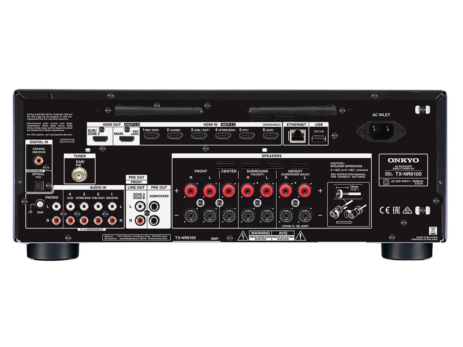 Pioneer VSX-LX 305 9.2 AV-Receiver schwarz + Audioquest NRG X 1,8m